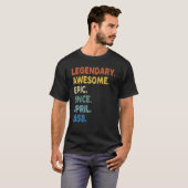 Legendarische Geweldige Epic sinds april 1958 Verj T-shirt (Voorkant volledig)