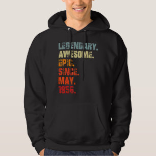 Legendarische Geweldige Epic sinds mei 1956 Birt Hoodie