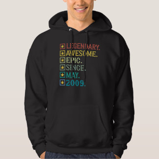 Legendarische Geweldige Epic sinds mei 2009 13de g Hoodie