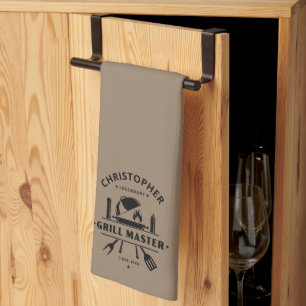 Legendarische Grillmaster Aangepaste BBQ Theedoek
