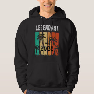 Legendarische Hawaï 2008 14e verjaardag zomer voor Hoodie