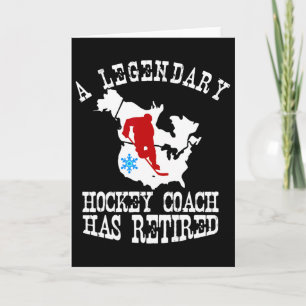 Legendarische Hockeycoach is met Pensioen Pensioen Kaart