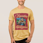 Legendarische Hotrod Hooligans - Retro Tri-Blend S Shirt (Voorkant)