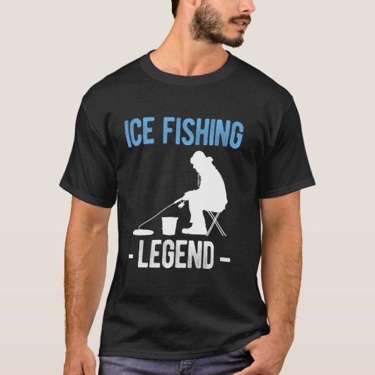Legendarische ijsvisser t-shirt (Voorkant)