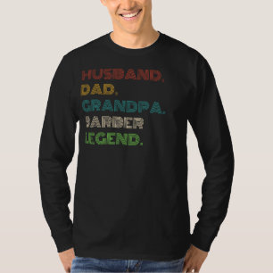 Legendarische kapper: echtgenoot, vader, opa - Fun T-shirt