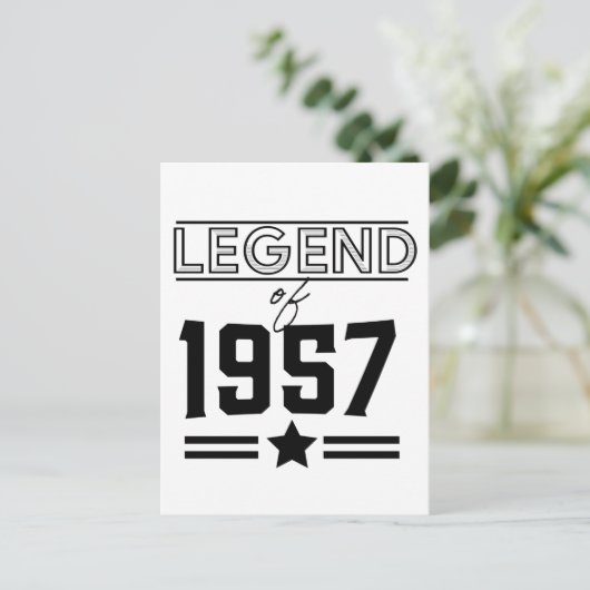 Legendarische Klassieker uit 1957 Briefkaart (Staand voorkant)