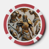 Legendarische krijgers poker chips (Achterkant)