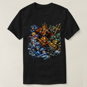 Legendarische Krijgers van het Zee Rijk T-shirt