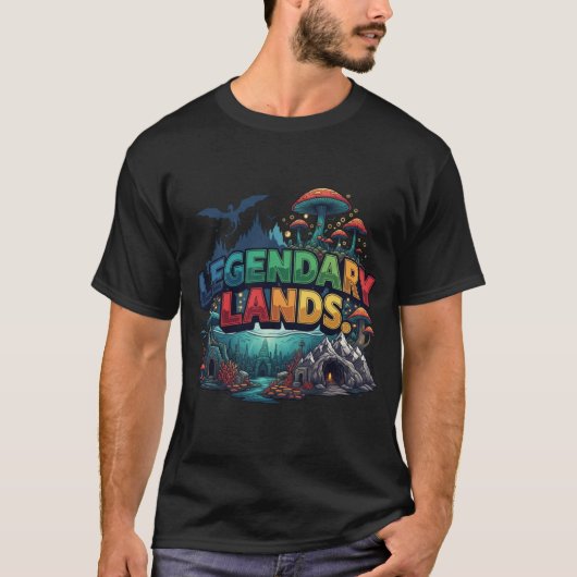 "Legendarische Landen." T-shirt (Voorkant)