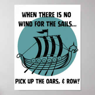 Legendarische Longboat (Light Edition) Poster