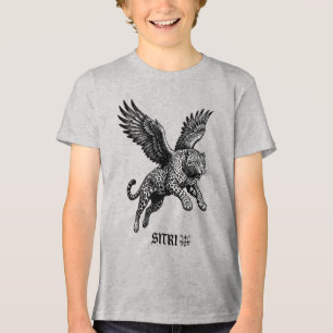 Legendarische Luipaard Sitri Bestijgt de Troon Tri-Blend Shirt