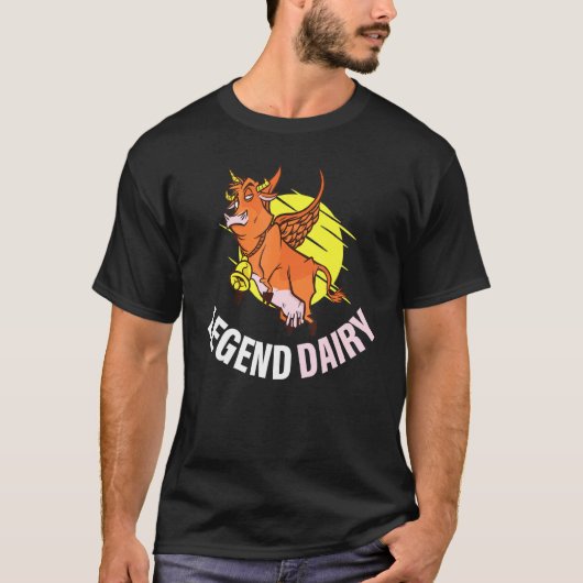 Legendarische melkkoe t-shirt (Voorkant)