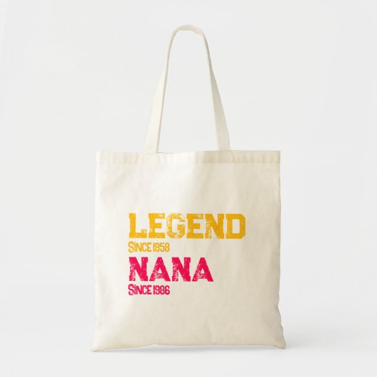 Legendarische Nana Vintage Tote Bag (Voorkant)