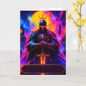 Legendarische Neon Vader Kaart (Gele Bloem)