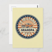 legendarische opa briefkaart (Voorkant / Achterkant)