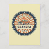 legendarische opa briefkaart (Voorkant)