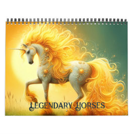 Legendarische paarden kalender