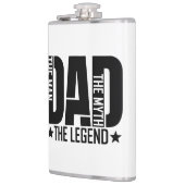 Legendarische papa man heupfles (Links)