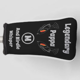 Legendarische Pappa en Birdie Whisper Red Wing Bir Golfheadcover