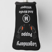 Legendarische Pappa en Birdie Whisper Red Wing Bir Golfheadcover (Draai 90)