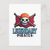 Legendarische Piraten Briefkaart (Voorkant)
