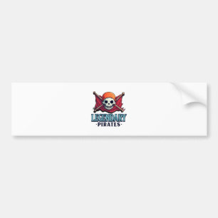 Legendarische Piraten Bumpersticker