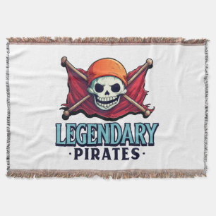 Legendarische Piraten Deken