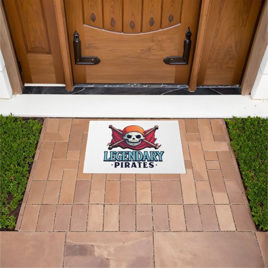 Legendarische Piraten Deurmat (Buiten)