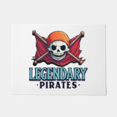 Legendarische Piraten Deurmat (Voorkant)