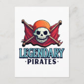 Legendarische piraten informatiekaartje (Achterkant)