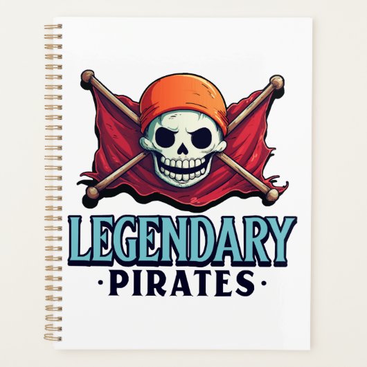 Legendarische piraten planner (Voorkant)