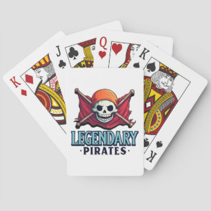Legendarische Piraten Pokerkaarten