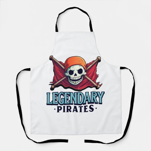 Legendarische Piraten Schort (Voorkant)