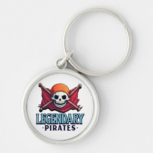 Legendarische Piraten Sleutelhanger (Voorkant)