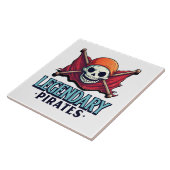 Legendarische Piraten Tegeltje (Zijkant)