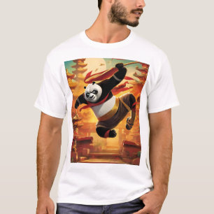 Legendarische Po: de ultieme Kung Fu Showdown T-shirt