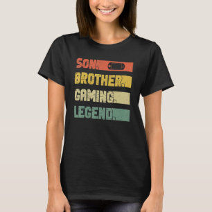 Legendarische retro-videogame broer uit het verled t-shirt