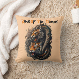 Legendarische serie: Tiger meets Dragon Kussen