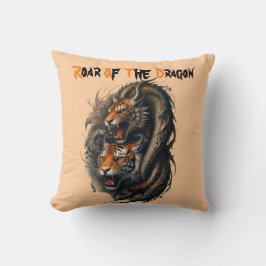 Legendarische serie: Tiger meets Dragon Kussen