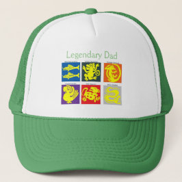 Legendarische Truckerhoed in het groen Trucker Pet