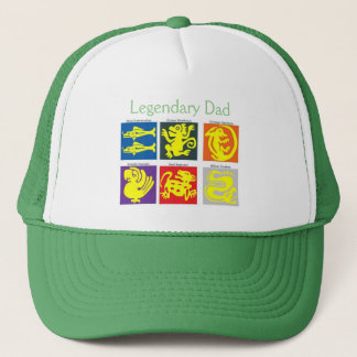 Legendarische Truckerhoed in het groen Trucker Pet
