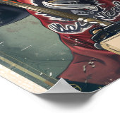 Legendarische Upper Deck Hockey Player Goat Poster (Hoek)