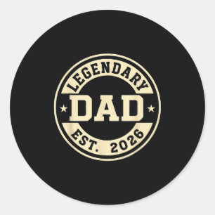 Legendarische Vader Opgericht 2026 Vader Vieren Ne Ronde Sticker