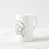 Legendarische visser opgericht 2021 porselein kop (Voorkant rechts)