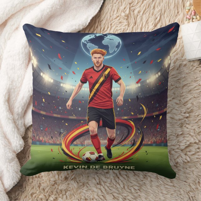 Legendarische Voetbal Kussenhoes Kussen (Deken)