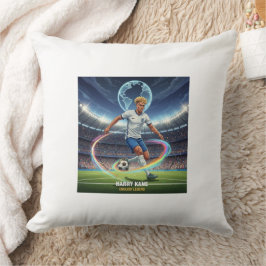 Legendarische Voetbal Kussenhoes Kussen