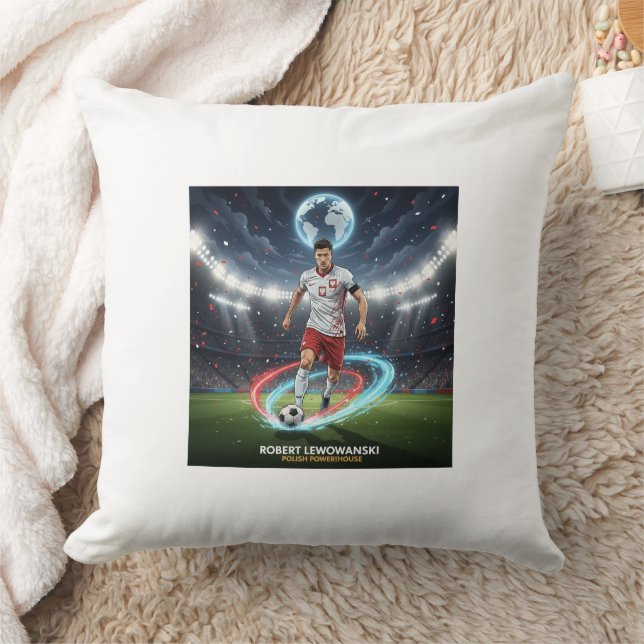 Legendarische Voetbal Kussenhoes Kussen (Deken)