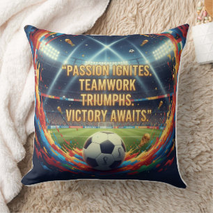 Legendarische Voetbal Kussenhoes Kussen