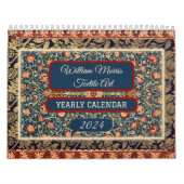 Legendarische William Morris Textiel Design Kalender (Hoes)