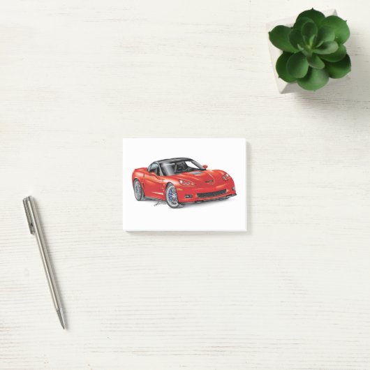 LEGENDARISCHE Z-R-ONE AUTO KUNST POST-IT® NOTES (Kantoor)